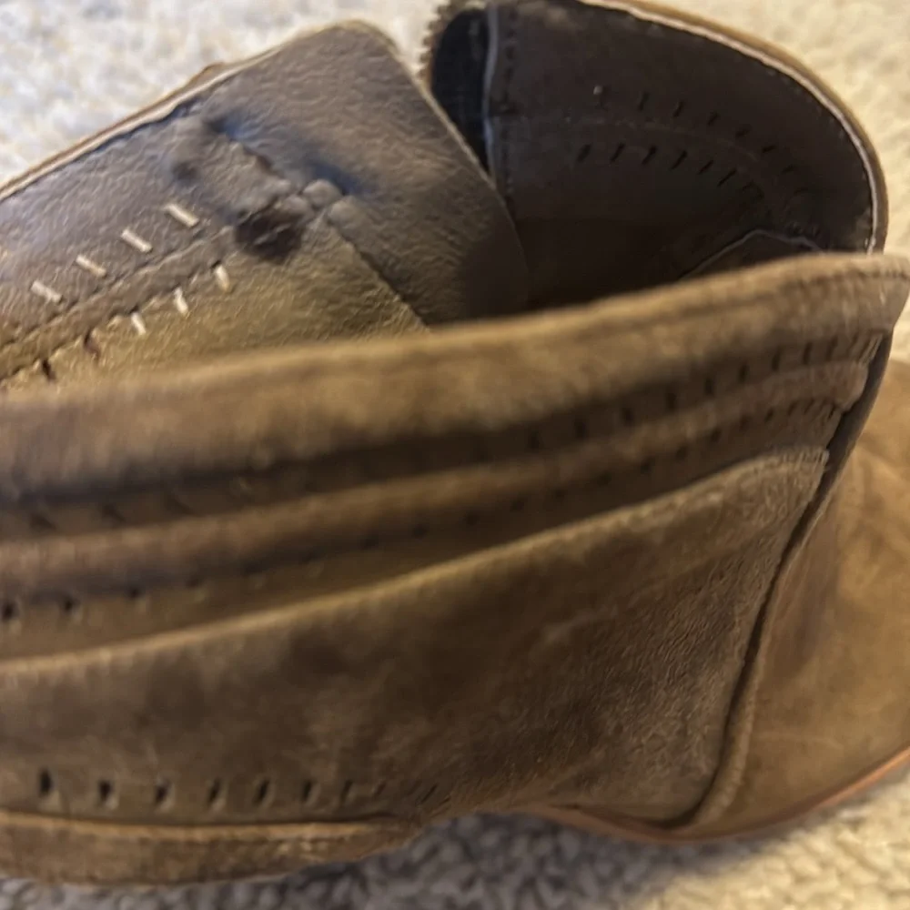 Vince Camuto Peep Toe Bootie Shoes